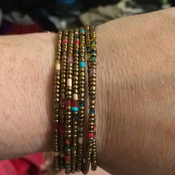 Handmade memory wire multi - Picture 1 of 2